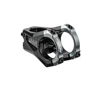 FUNN Equalizer Attacco Manubrio per Bicicletta Senza Rialzo - Lunghezza 42mm con Morsetto Manubrio da 35mm, Attacco Manubrio in Lega Leggera a 0 Gradi per Mountain Bike e BMX Bike (Grigio)