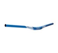 Funn Full On Manubrio per Mountain Bike con Morsetto a Barra da 31,8 mm e Larghezza di 785 mm, Manubrio Rialzato in Lega Resistente e Leggera per MTB e Bicicletta da BMX (Rialzo di 15 mm, Blu)
