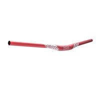 Funn Full On Manubrio per Mountain Bike con Morsetto a Barra da 31,8 mm e Larghezza di 785 mm, Manubrio Rialzato in Lega Resistente e Leggera per MTB e Bicicletta da BMX (Rialzo di 15 mm, Rosso)