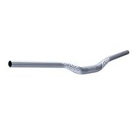 Funn Full On Manubrio per Mountain Bike con Morsetto a Barra da 31,8 mm e Larghezza di 785 mm, Manubrio Rialzato in Lega Resistente e Leggera per MTB e Bicicletta da BMX (Rialzo di 30 mm, Grigio)