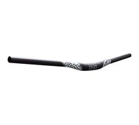 Funn Full On Manubrio Riser, Morsetto 31.8mm, Largo 810mm, Rise 15mm (Nero) | lega AL6061 triplo spessore, backsweep corto, finitura anodizzata sabbiata, per trail, enduro, MTB, BMX e strada
