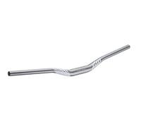 Funn Full On Manubrio Riser, Morsetto 35mm, Largo 785mm, Rise 30mm (Grigio) | lega AL6061 triplo spessore, backsweep corto, finitura anodizzata sabbiata, per trail, enduro, MTB, BMX e strada