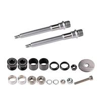 Funn Funndamental Kit Assi Pedale, 2 Assi con Ricambi