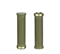 FUNN Hilt JR Impugnature per Manubrio Mountain Bike con Morsetto Singolo a Bloccaggio, Impugnature Bloccanti per Manubrio da Bicicletta con Diametro Interno di 19 mm, Impugnature Brevi (Verde Oliva)