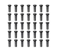 FUNN Nippoli per Raggi in Ottone - Lunghezza 14 mm, Compatibili con 14G, Confezione da 36 - Nippoli Resistenti per Montaggio Ruote Bici