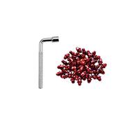 Funn Pins per Pedali Mamba, Ripper, Python, Bigfoot (Rosso)