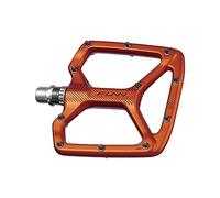 Funn Python Pedali Piatto per Bicicletta - Pedali per Bicicletta con Ampia Piattaforma per BMX/MTB Mountain Bike, Asse in CrMo da 9/16 pollici