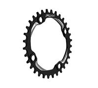 FUNN Solo Narrow Wide Corona per Catena a 9 10 11 12 velocità, Adatta per Guarnitura con Interfaccia BCD da 104mm, Corona per Catena Monovelocità (32 Denti, Nero)