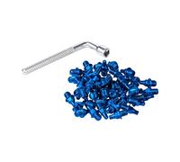 Funn Street Pins per Python, Ripper, Mamba, M4x6mm, 50 Pezzi (Blu)