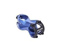 FUNN Stryge Attacco Manubrio Rialzato per Bicicletta con Inclinazione di 7 Gradi - Lunghezza 60mm con Morsetto Manubrio da 31.8mm, Attacco Manubrio per Mountain Bike (Blu)