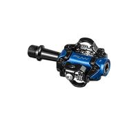 Funn Tactic Pedali Clipless - Compatibili con Tacchette SPD, Pedali da Gara XC per MTB (Blu)