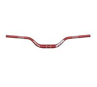 Funn Upturn Manubrio da Mountain Bike ad Alta Alzata con Morsetto da 35mm e Larghezza 800mm, Manubrio Rialzato in Lega Durevole e Leggero per MTB e BMX, Alzata di 75mm Manubri MTB (Rosso)