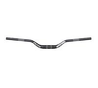 Funn Upturn Manubrio Riser 35mm, Largo 800mm, Rise 55mm (Nero) | triplo spessore, lega AL6061 e AL6066, geometria rialzata, tacche per comandi e leve freno, per MTB e BMX
