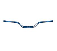 Funn Upturn Manubrio da Mountain Bike ad Alta Alzata con Morsetto da 35mm e Larghezza 800mm, Manubrio Rialzato in Lega Durevole e Leggero per MTB e BMX, Alzata di 75mm Manubri MTB (Blu)