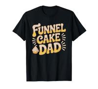 Funnel Cake Papa Fiera Sagra Cibo da Maglietta