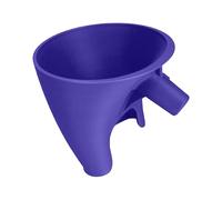 Funnel del miscelatore stand-imbuto liquido a prova di perdite | Accessori per mixer multiuso | Design a bocca larga con facile frolla | Fun-nel per cucina, cottura, casa, farina, zucchero a velo, lat