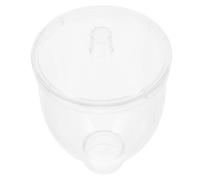 Funnel per Chicchi di Caffè 250g in Plastica Trasparente | Design Anti Salto, Salvaspazio per Macinatura, Pulizia Semplice, per Setup Bar e Uso Macinacaffè