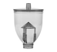 Funnel per Macina Caffè Trasparente in Plastica, Accessorio | Macina Elettrico a Mulino, Livello Chicchi Visibile, per Bancone Cucina e Piccoli Locali