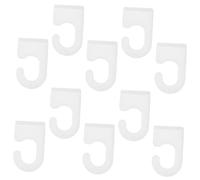 FUNNETOYU 10 pezzi Ganci da Parete Resistenti per Poster Ganci Scorrimento Pubblicitari per Fissaggio su da Pubblicità Design Semplice e Duraturo per Uso e