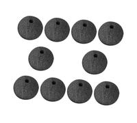 FUNNETOYU 10 Pezzi Naso Clown Spugna Nero per Costume Halloween Cosplay Pagliaccio Accessorio Comfort per Spettacoli e Feste Tema Circo