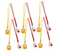 FUNNETOYU 12 Pezzi Decorazioni Portachiavi Campanellini Gatti, Ornamenti Sospesi Per Portachiavi e Borse, Ciondoli Campana a Forma Di Gatto Colori Assortiti, Per Uso Quotidiano e Decorazione Personale