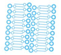 FUNNETOYU 120 Bacchette per Facili da Usare Kit Soffiabolle per Ragazzo Accessorio Portatile per Feste Viaggi e Giochi all Produzione Efficiente e Divertimento Sociale