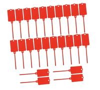 FUNNETOYU 120 Pezzi Etichette Plastica con Fascette Auto-bloccanti Scrivibili e Resistenti all per e Fili Etichette Colorate per Organizzazione e Esterno