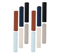 FUNNETOYU 12pezzi Astuccio Con Penne Per Diario Portapenne Per Libro Con Cinturino Elastico Custodia Per Penne Morbida e Portatile Adatto Per Planner e Viaggi Organizza Le Senza Sforzo