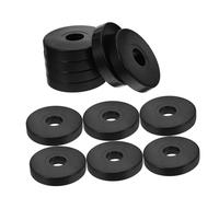 FUNNETOYU 12pezzi Cuscinetti Per Rotelle Resistenti Inserti Rotondi Per Mobili Protezione Pavimento Antirumore Kit Protezioni Per Pavimenti Cuscinetti Per Rotelle Per