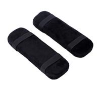 FUNNETOYU 1Paio Cuscini per Braccioli Memory Foam Comodo per Gomiti Imbottiture per Ufficio e Casa con Polsino Elastico Alleviano Durante Utilizzo