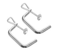 FUNNETOYU 2 Pezzi Clip di Fissaggio per Macchina Pasta Manuale per Riparazione e Sostituzione Accessorio Robusto per Macchina Spaghetti e Noodle Maker