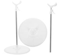 FUNNETOYU 2 pezzi Supporto per Bambole Regolabile Stand Espositore Stabile per Figure e Modellini Accessori per Espositori Negozi e Raccolte