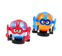 FUNNETOYU 2 set da Tavolo Interattivo con Pupazzi Scherma e Palloncini da Scoppiare per e Divertimento Manuale e Amichevole per Casa e Feste