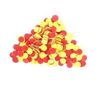 FUNNETOYU 200 Pezzi Dischi Contacifre Bicolore per Contatori Matematici Didattici per Asilo e Scuola Elementare Cerchi di Apprendimento Logico e Giochi Educativi