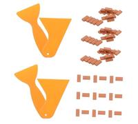 FUNNETOYU 204 Pezzi Strumenti per Casa delle Bambole Mattoni Miniature Resistenti per Paesaggio Giardino Costruzioni Architettoniche e Giochi da Scrivania