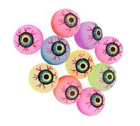 FUNNETOYU 20pezzi Palline Rimbalzanti Per Ragazzo Ragazza Morbide e Sicure Oculare Colorate e Creative Per Giocare e Divertirsi