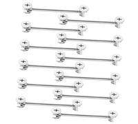 FUNNETOYU 20sets Connettori Per Kit Fissaggi Per Dowel Fittings Per Riparazioni e Facile Installazione e Capacità
