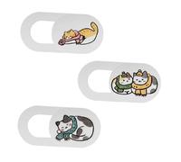 FUNNETOYU 3 Pezzi Copri Webcam Scorrevoli Adesivi per Laptop Tablet e Smartphone Protezione Privacy Compatta e Facile Usare Copertura Fotocamera per Computer Portatile e Dispositivi Mobili