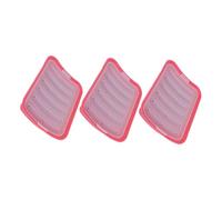 FUNNETOYU 3 Pezzi Stampo da forno in silicone stampi in silicone da forno per uova stampi a cupola per la cottura Gel silice rosso