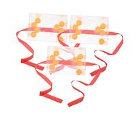 FUNNETOYU 3sets Gioco Palline Pong Shaking Divertente Party Game per Feste di Compleanno con Scatola in Supporto Multi Giocatore e Coinvolgente attività Interattiva