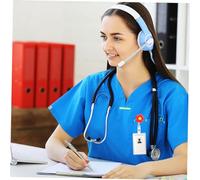 FUNNETOYU 4 pezzi Badge Scorrevole Multi-funzione Clip Badge Portatile per Infermieri e Personale Ospedaliero Supporto per Id e Chiavi Resistente e Facile da Usare