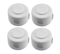 FUNNETOYU 4 pezzi Coprimaniglia per Protezione per Maniglie e Pomelli delle Porte Facile Installare Compatibile con Maniglie Sferiche Design Decorativo e Sicuro per La Casa