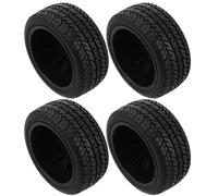 FUNNETOYU 4 pezzi Pneumatici Rc per Camion Short Course Ruote Resistenti per Auto Telecomandata Indoor e Superfici Piane Agile e Durevole per Giochi Drift