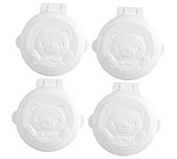 FUNNETOYU 4pezzi Copertura Protettiva Per Pulsante Di Avvio Computer Dispositivo Sicurezza Ragazza Pressione Copertura Blocco Tasto Funzione Rapida Forma Cartoon Angoli Lisci Installazione r