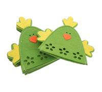 FUNNETOYU 4pezzi Coperture Per Uova Forma Di Pulcino Sacchetti Decorativi Riutilizzabili Per Pasqua Decorazioni Festive Primaverili Per Tavoli e Feste