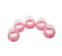 FUNNETOYU 5 Bottle Caps Wide Mouth Dome Lids For Feeding Bottles And Snack Containers Replacement Accessories