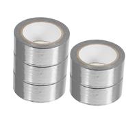 FUNNETOYU 5 Nastro Washi Decorativo Monocromatico con Metallizzato Oro e Argento per Scrapbooking Journaling e Decorazioni Creative Facile Tagliare Residui