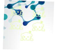 FUNNETOYU 5 pezzi Adesivi Murali Fosforescenti per Interruttori Stickers Autoadesivi in PVC Decorazione Cartoon Cane per Cameretta e Camera da Facili da Applicare su Superfici Lisce