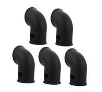 FUNNETOYU 5 Pezzi Silicone Steam Diverter Tubes Heat Resistant Leak Connectors For Air Fryer Flexible Kitchen Steam Release Accessories