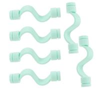 FUNNETOYU 6 Pezzi Supporto Porta Lavatrice Carico Frontale Fermaporta Magnetico Flessibile con Forte Calamita Mantiene Porta Aperta per Ventilazione e Controllo Odori